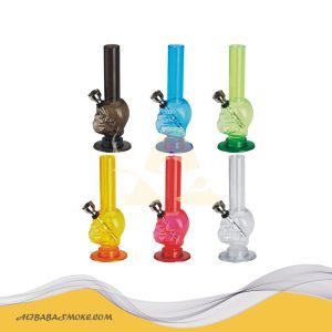 Acrylic BONG plastic water pipe solid gorilla face