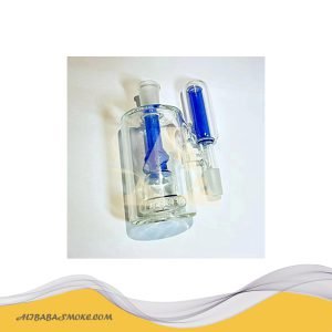 High-borosilicate glass pipe smoke collector