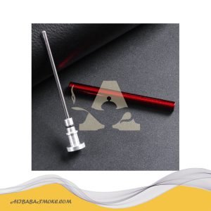 Metal 2 in 1 pressure rod through needle