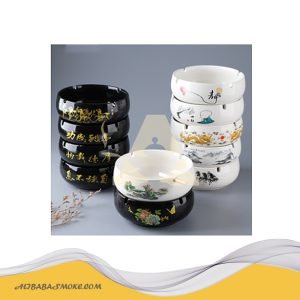 8-inch applique ashtray