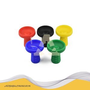 Plaid Appearance Silicone Hookah Bowl