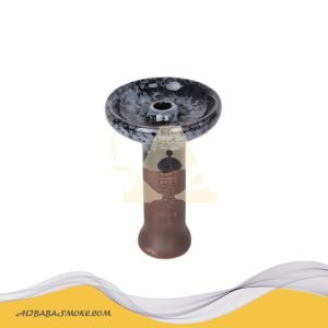 Single-hole ceramic hookah bowl shisha head contrast color