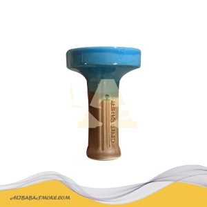 Color glazed single-hole ceramic hookah bowl shisha head