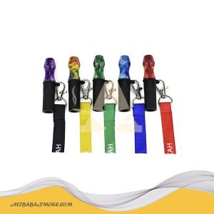 Hookah Shisha Silicone Mouth tip with Lanyard