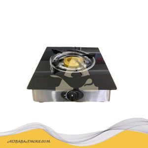 Single burner gas stove stainless steel portable cast iron gas cooktop