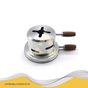 Stainless steel charcoal bowl windproof hookah accessories-C09