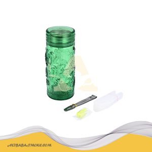 Portable Hookah Cup Shape Dragon Pattern Single Hose Hookah Pipe