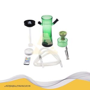 Acrylic plastic hookah accessories LED lamp color hookah bottle