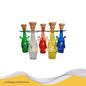 Skull-shape hookah with LED light Halloween hookas