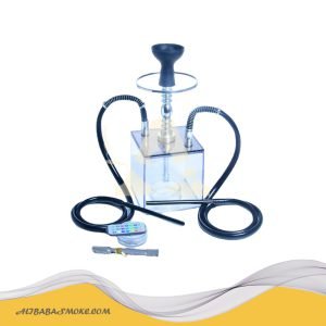 Supply to hookah factory Acrylic double hookah plastic