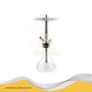 High quality zinc alloy stainless steel hookah accessories LED lamp portable