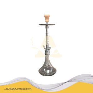 Stainless Steel Hookah Double Tube Water Smoke Bottle