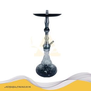 Single tube aluminum alloy glass hookah