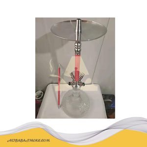 Stainless steel water smoke bottle glass bottle